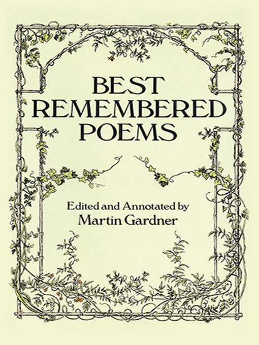 Cover image for Best Remembered Poems